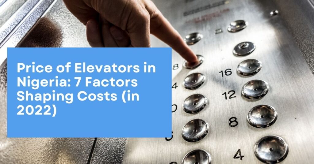 Price of Elevators in Nigeria